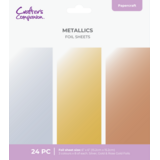 Crafter's Companion Cut in Edge Foil Sheets Metallics (CC-FOILS-MET)