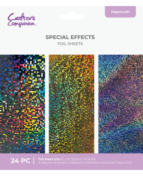 Crafter's Companion Cut in Edge Foil Sheets Special Effects (CC-FOILS-SPEEF) Crafter's Companion Cut in Edge Foil Sheets Special Effects (CC-FOILS-SPEEF)