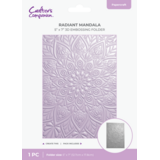 Crafter's Companion 3D Embossing Folder Radiant Mandala (CC-3D-EF5-RAMA)