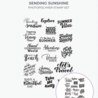 Crafter's Companion Sending Sunshine Clear Stamps (CC-RV-STP-SESU) Crafter's Companion Sending Sunshine Clear Stamps (CC-RV-STP-SESU)
