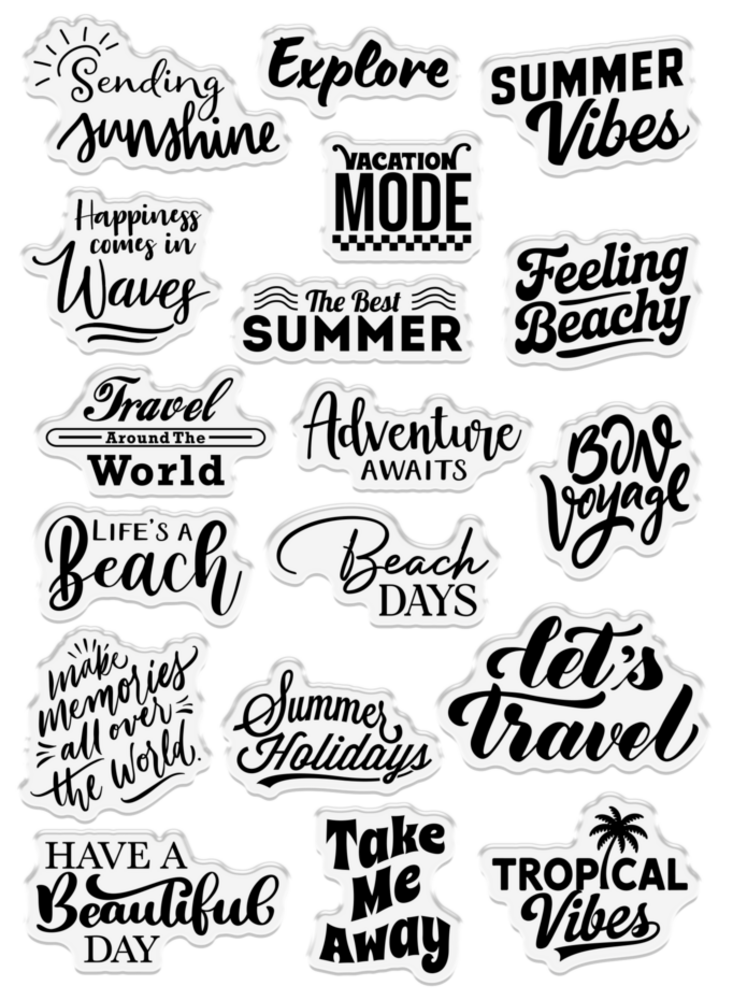 Crafter's Companion Sending Sunshine Clear Stamps (CC-RV-STP-SESU) Crafter's Companion Sending Sunshine Clear Stamps (CC-RV-STP-SESU)