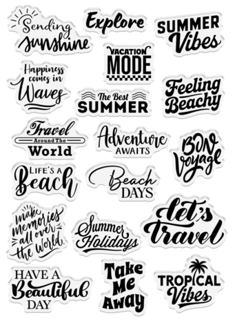 Crafter's Companion Sending Sunshine Clear Stamps (CC-RV-STP-SESU) Crafter's Companion Sending Sunshine Clear Stamps (CC-RV-STP-SESU)
