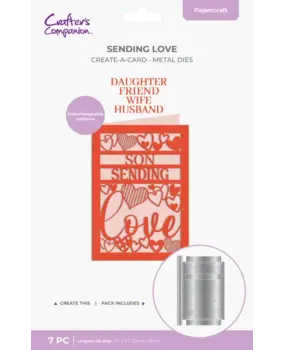 Crafter's Companion Sending Love Dies (CC-MD-CAD-SELO) Crafter's Companion Sending Love Dies (CC-MD-CAD-SELO)