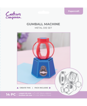 Crafter's Companion Gumball Machine 3D Dies (CC-MD-GUMB) Crafter's Companion Gumball Machine 3D Dies (CC-MD-GUMB)