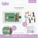 Crafter's Companion Motion Friends Stamp & Dies (CC-STD-MOFR)