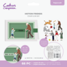 Crafter's Companion Motion Friends Stamp & Dies (CC-STD-MOFR)