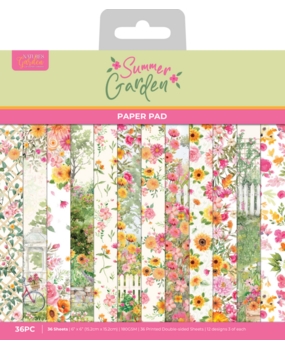 Crafter's Companion Summer Garden 6x6 Inch Paper Pad (NG-SUG-PAD6) Crafter's Companion Summer Garden 6x6 Inch Paper Pad (NG-SUG-PAD6)