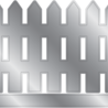 Crafter's Companion Summer Garden Dies & Stencil Picket Fence (NG-SUG-MD-STEN-PF)