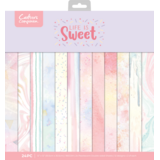 Crafter's Companion Life is Sweet 12x12 Inch Paper Pad (CC-LS-PAD12)