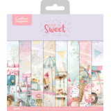 Crafter's Companion Life is Sweet 6x6 Inch Paper Pad (CC-LS-PAD6)