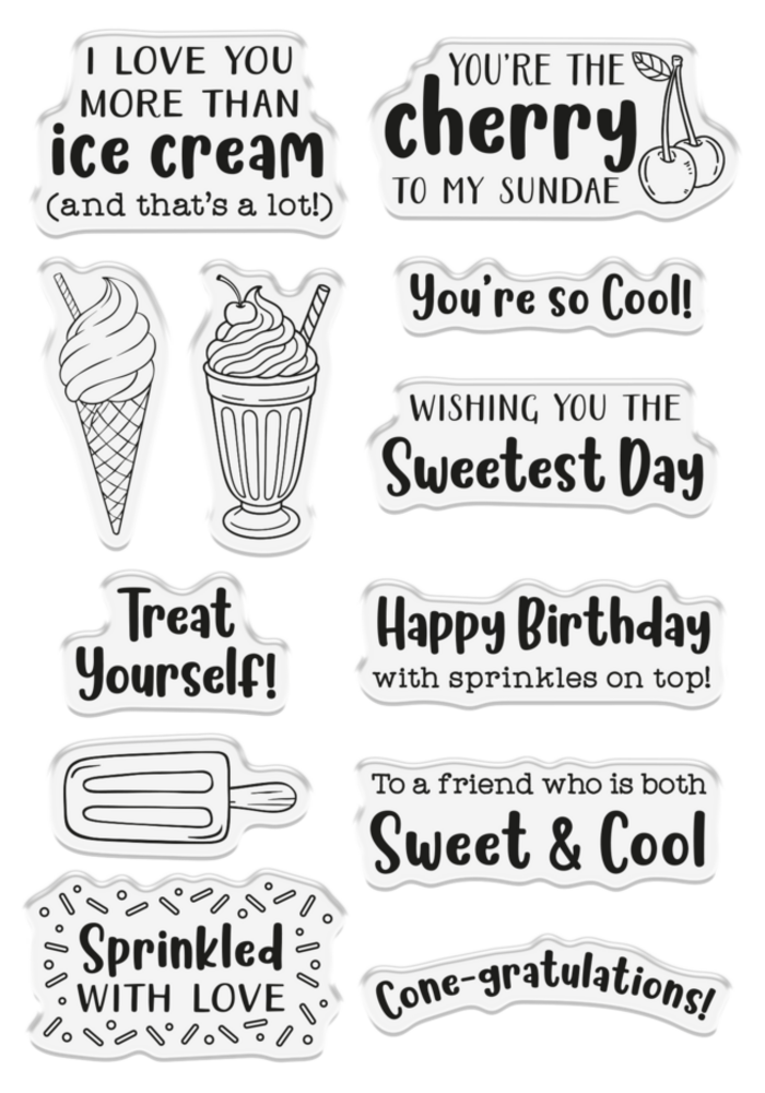 Crafter's Companion Life is Sweet Clear Stamps The Sweetest Day (CC-LS-STP-TSWD) Crafter's Companion Life is Sweet Clear Stamps The Sweetest Day (CC-LS-STP-TSWD)
