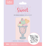 Crafter's Companion Life is Sweet Dies Ice Cream Sundae (CC-LS-MD-ICSU)