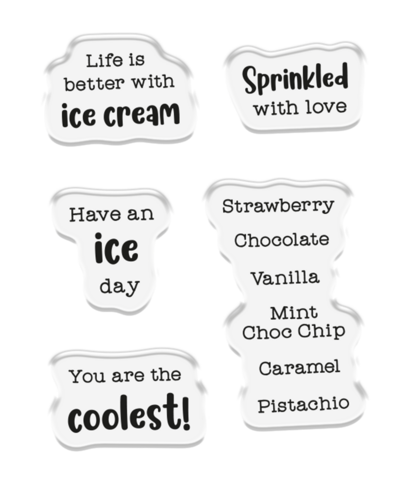 Crafter's Companion Life is Sweet Stamp & Dies Ice Cream Cart (CC-LS-STD-ICRC) Crafter's Companion Life is Sweet Stamp & Dies Ice Cream Cart (CC-LS-STD-ICRC)