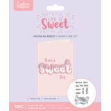 Crafter's Companion Life is Sweet Stamp & Dies You're So Sweet (CC-LS-STD-YSSW)