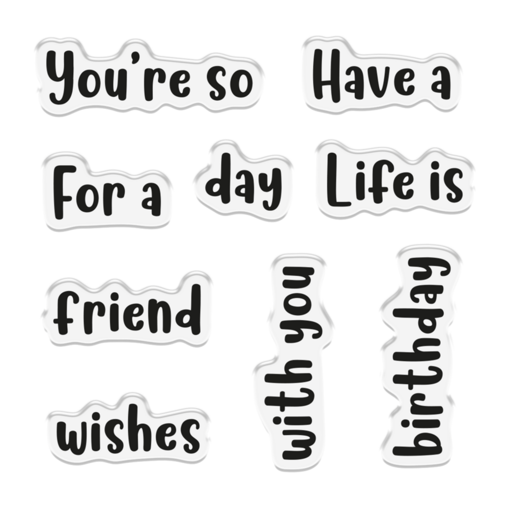 Crafter's Companion Life is Sweet Stamp & Dies You're So Sweet (CC-LS-STD-YSSW) Crafter's Companion Life is Sweet Stamp & Dies You're So Sweet (CC-LS-STD-YSSW)