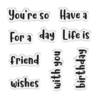 Crafter's Companion Life is Sweet Stamp & Dies You're So Sweet (CC-LS-STD-YSSW) Crafter's Companion Life is Sweet Stamp & Dies You're So Sweet (CC-LS-STD-YSSW)