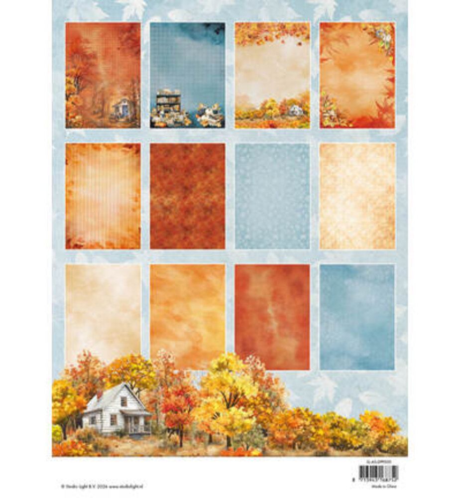 Studio Light Autumn Story A4 Background Paper Pad (SL-AS-DPP500) Studio Light Autumn Story A4 Background Paper Pad (SL-AS-DPP500)