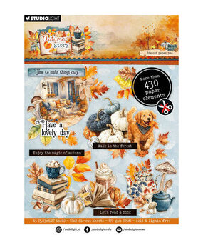 Studio Light Autumn Story A5 Die-Cut Paper Pad (SL-AS-DCPP499) Studio Light Autumn Story A5 Die-Cut Paper Pad (SL-AS-DCPP499)