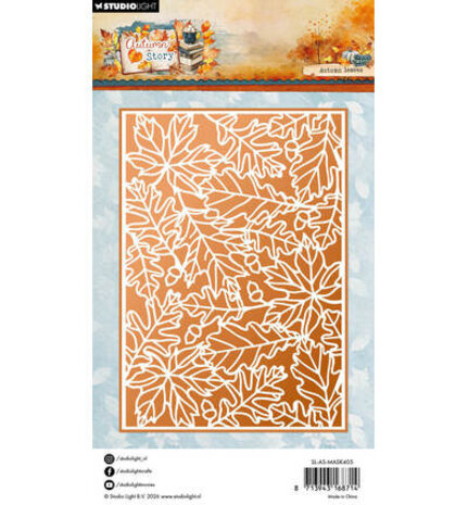 Studio Light Autumn Story Masking Stencil Autumn Leaves (SL-AS-MASK405) Studio Light Autumn Story Masking Stencil Autumn Leaves (SL-AS-MASK405)