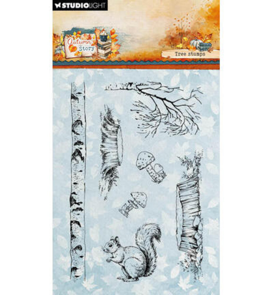 Studio Light Autumn Story Clear Stamp Tree Stumps (SL-AS-STAMP970) Studio Light Autumn Story Clear Stamp Tree Stumps (SL-AS-STAMP970)
