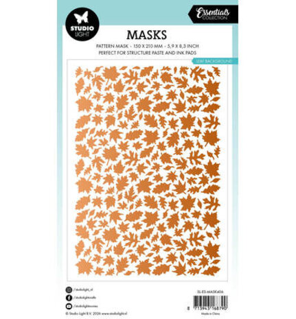 Studio Light Essentials Masking Stencil Leaves Background (SL-ES-MASK406) Studio Light Essentials Masking Stencil Leaves Background (SL-ES-MASK406)