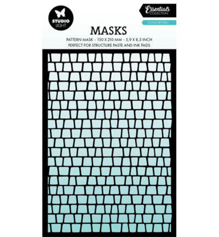 Studio Light Essentials Masking Stencil Stone Background (SL-ES-MASK407) Studio Light Essentials Masking Stencil Stone Background (SL-ES-MASK407)