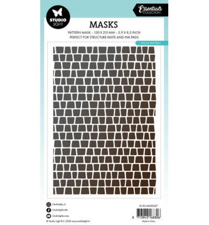 Studio Light Essentials Masking Stencil Stone Background (SL-ES-MASK407) Studio Light Essentials Masking Stencil Stone Background (SL-ES-MASK407)