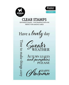 Studio Light Essentials Clear Stamps Autumn (SL-ES-STAMP973) Studio Light Essentials Clear Stamps Autumn (SL-ES-STAMP973)