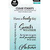 Studio Light Essentials Clear Stamps Autumn (SL-ES-STAMP973) Studio Light Essentials Clear Stamps Autumn (SL-ES-STAMP973)