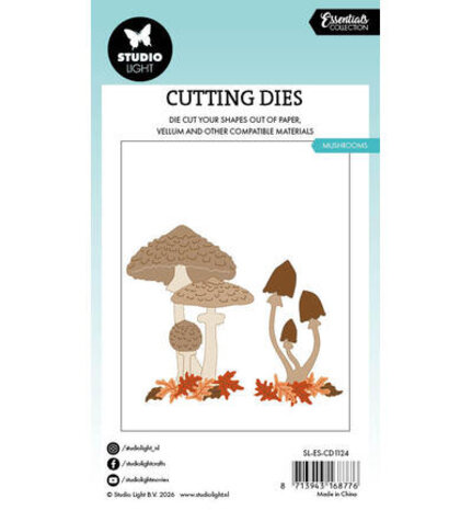 Studio Light Essentials Snijmal Mushrooms (SL-ES-CD1124) Studio Light Essentials Snijmal Mushrooms (SL-ES-CD1124)