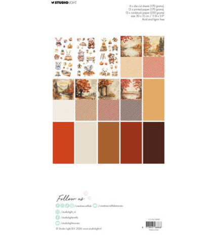 Creative Craftlab PRE-ORDER Essentials Harvest Festival 6x12 Inch Paper Pad (CCL-ES-CMP47) Creative Craftlab PRE-ORDER Essentials Harvest Festival 6x12 Inch Paper Pad (CCL-ES-CMP47)