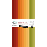 Creative Craftlab Essentials Fall Slimline Unicolor Paper Pad (CCL-ES-UPP506)