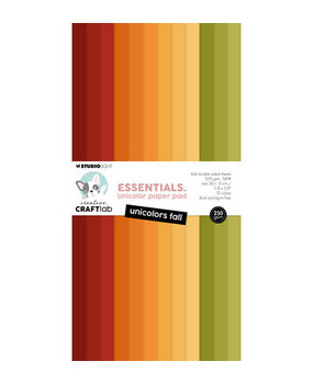 Creative Craftlab Essentials Fall Slimline Unicolor Paper Pad (CCL-ES-UPP506) Creative Craftlab Essentials Fall Slimline Unicolor Paper Pad (CCL-ES-UPP506)