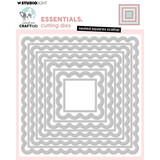 Creative Craftlab Essentials Dies Nested Squares Scallop (CCL-ES-CD1126)