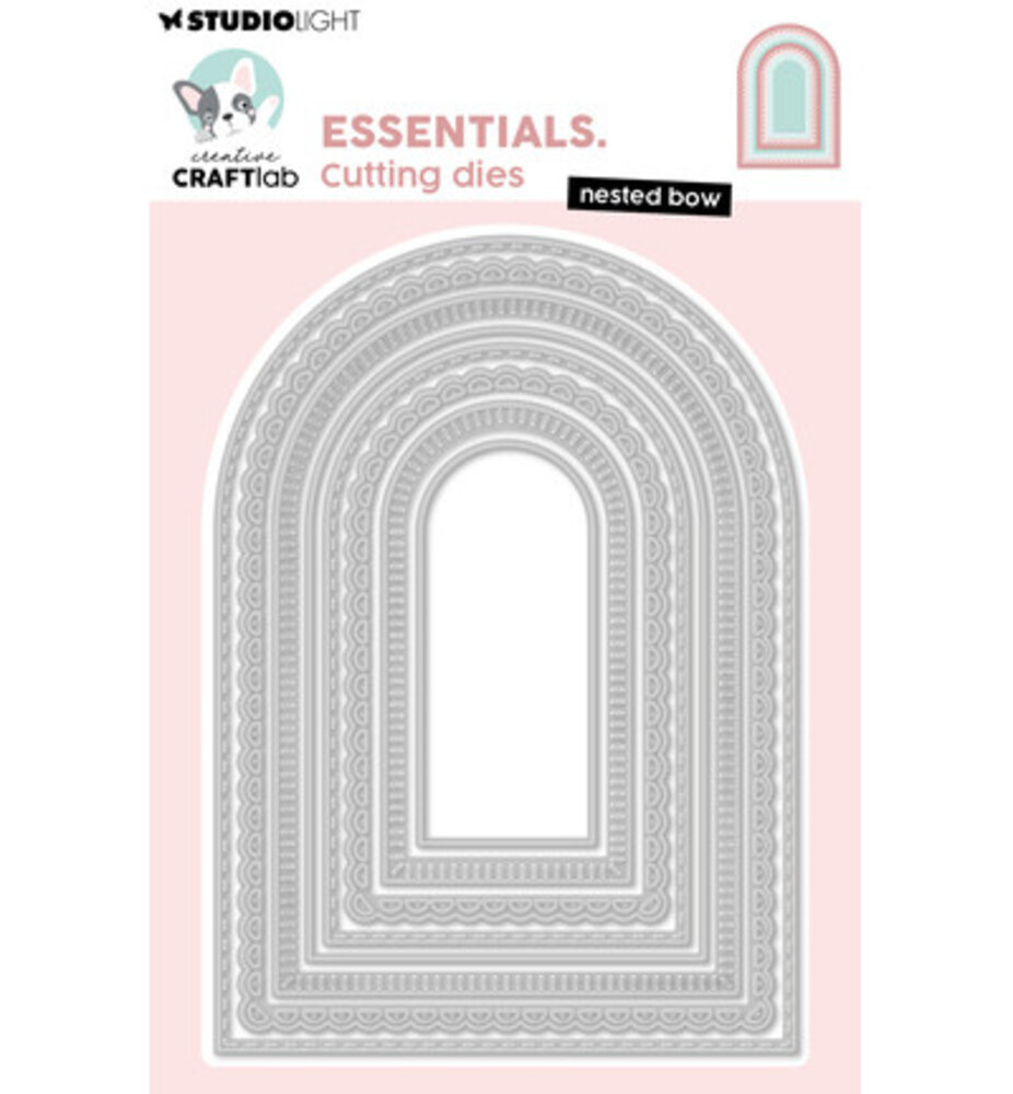Creative Craftlab PRE-ORDER Essentials Dies Nested Bow (CCL-ES-CD1127)