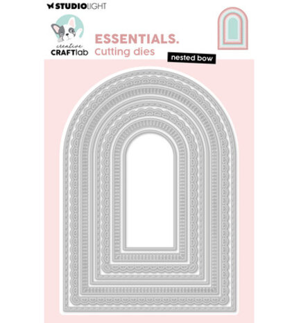 Creative Craftlab PRE-ORDER Essentials Dies Nested Bow (CCL-ES-CD1127)