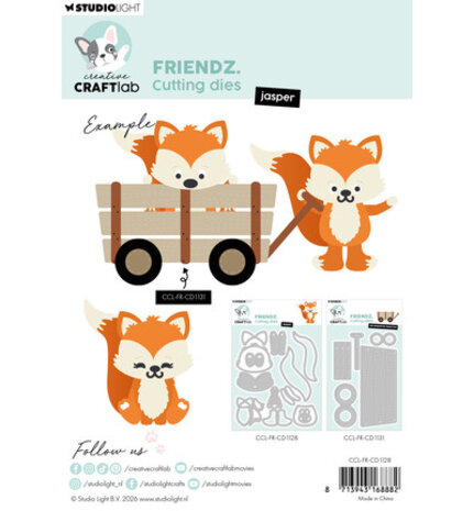 Creative Craftlab PRE-ORDER Friendz Dies Jasper (CCL-FR-CD1128)