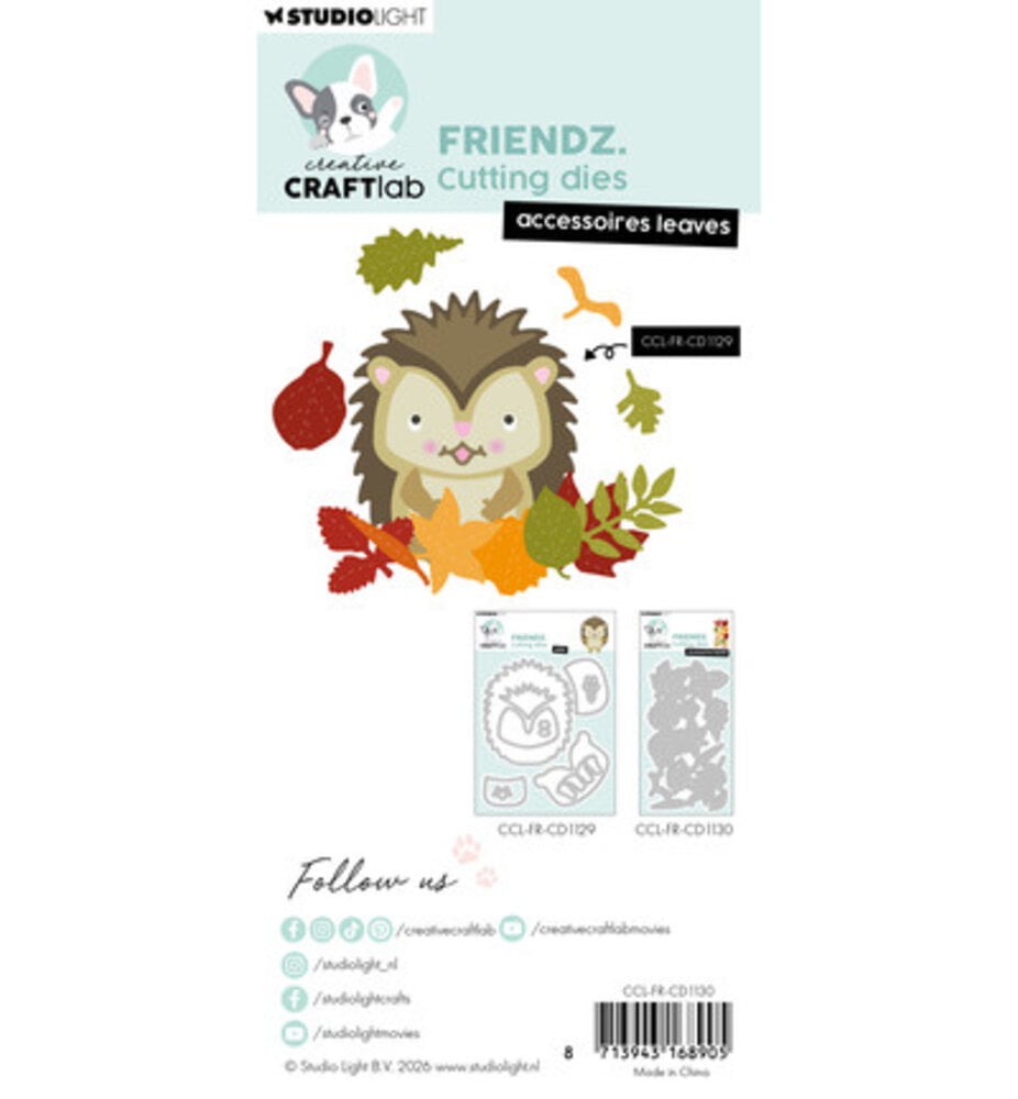 Creative Craftlab PRE-ORDER Friendz Dies Leaves (CCL-FR-CD1130) Creative Craftlab PRE-ORDER Friendz Dies Leaves (CCL-FR-CD1130)