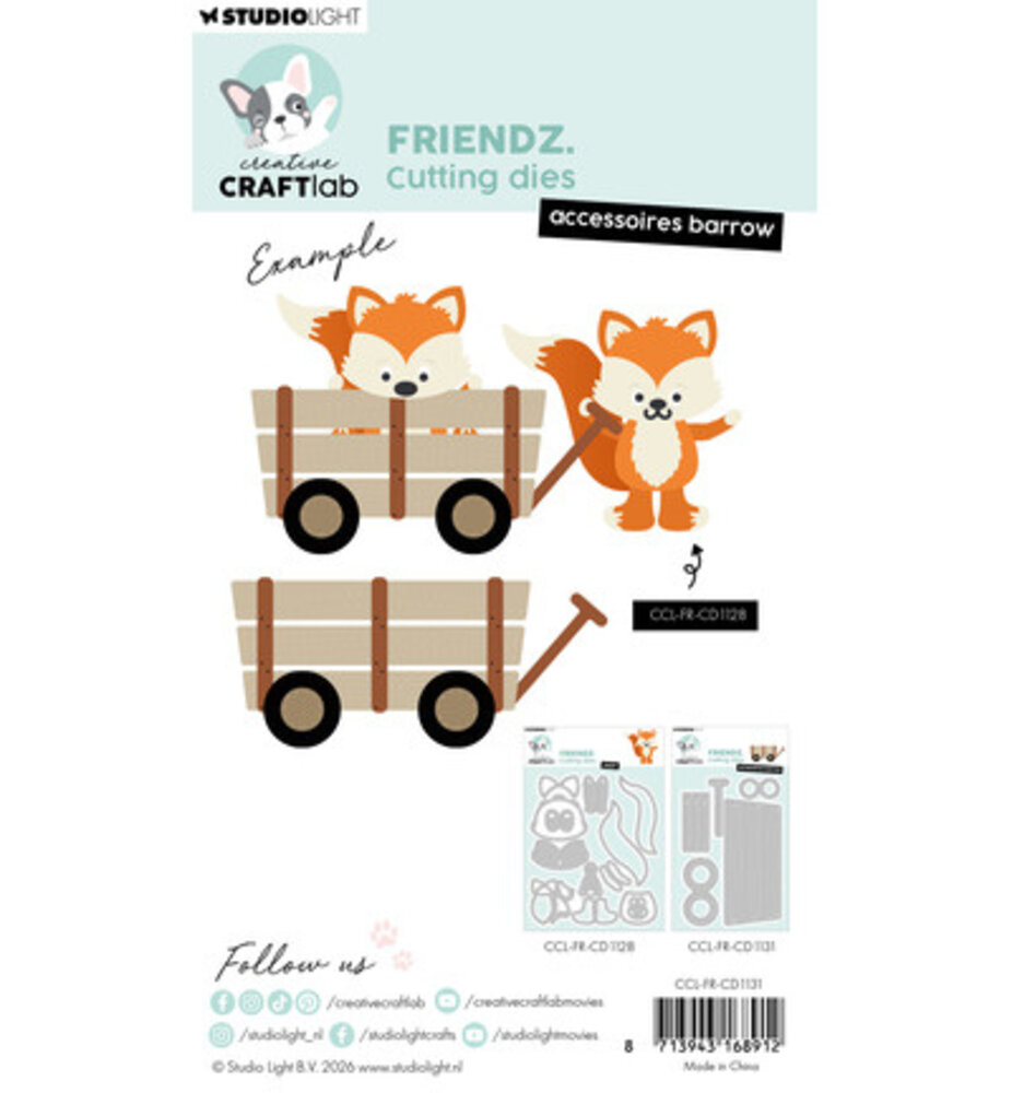 Creative Craftlab PRE-ORDER Friendz Dies Barrow (CCL-FR-CD1131)