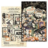 Graphic 45 BOOtiful Greetings Chipboard Pieces, Tags & Frames (4503303)