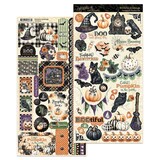 Graphic 45 PRE-ORDER BOOtiful Greetings Sticker Set (4503305)