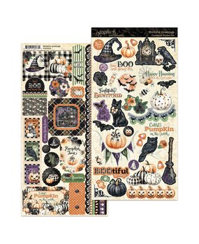 Graphic 45 BOOtiful Greetings Sticker Set (4503305)