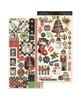 Graphic 45 PRE-ORDER Merry-ful Greetings Sticker Set (4503282) Graphic 45 PRE-ORDER Merry-ful Greetings Sticker Set (4503282)