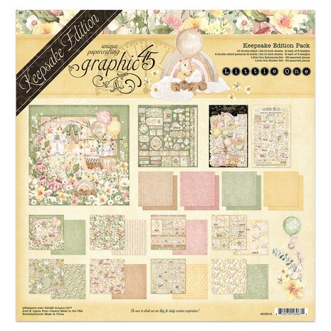 Graphic 45 PRE-ORDER Little One 12x12 Inch Keepsake Edition (4503318)