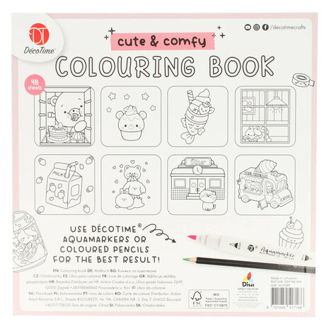 DécoTime Cute & Comfy Coloring Bakery (3214289) DécoTime Cute & Comfy Coloring Bakery (3214289)