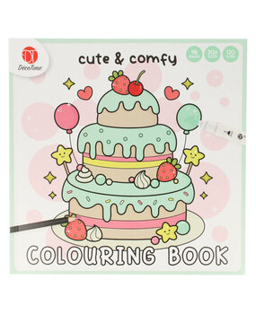 DécoTime Cute & Comfy Coloring Birthday Cake (3214289)