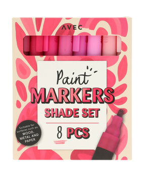 AVEC Pink Paint Markers Shade Set (3222010) AVEC Pink Paint Markers Shade Set (3222010)