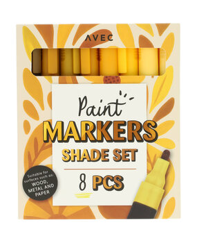 AVEC Yellow Paint Markers Shade Set (3222010) AVEC Yellow Paint Markers Shade Set (3222010)