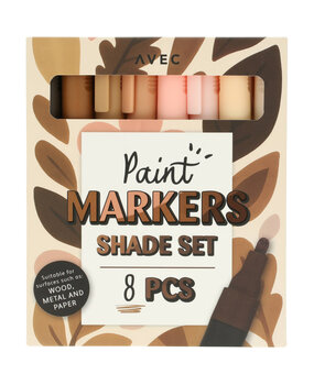 AVEC Brown Paint Markers Shade Set (3222010) AVEC Brown Paint Markers Shade Set (3222010)