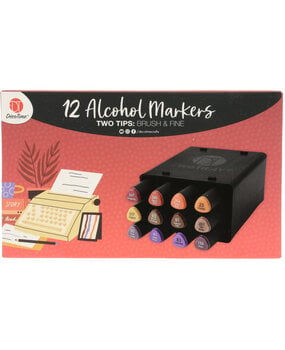 DécoTime 12 Alcohol Markers Barn Red (3005439) DécoTime 12 Alcohol Markers Barn Red (3005439)